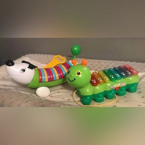 Leap Frog alpha pup and vtech zoo jams pull alongs